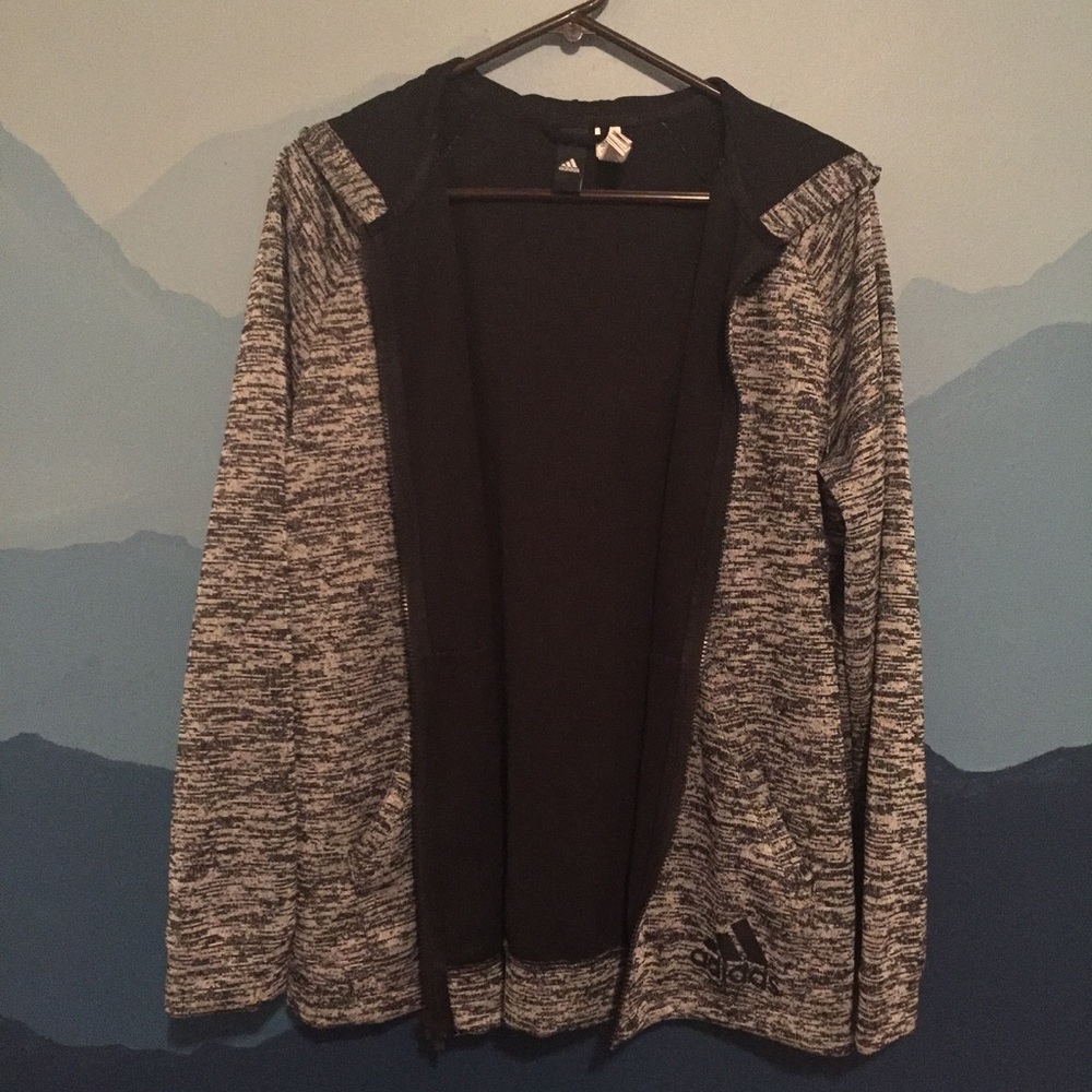 XL Adidas zip up jacket
